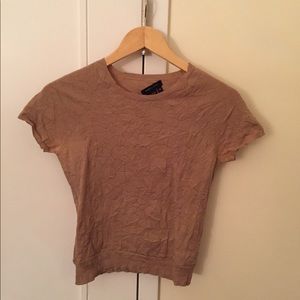 BCBG crinkled top, XS